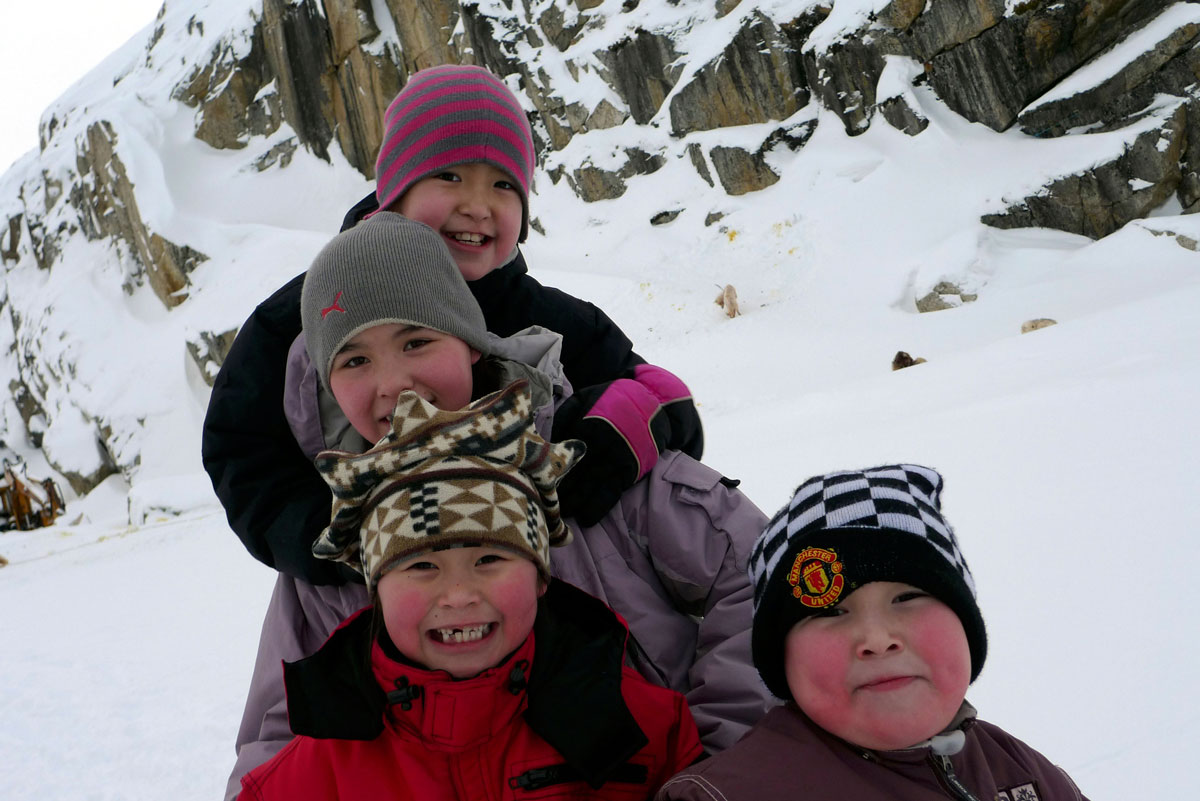 Children in Greenland. Premium Stock Photography GmbH / Alamy Stock Photo